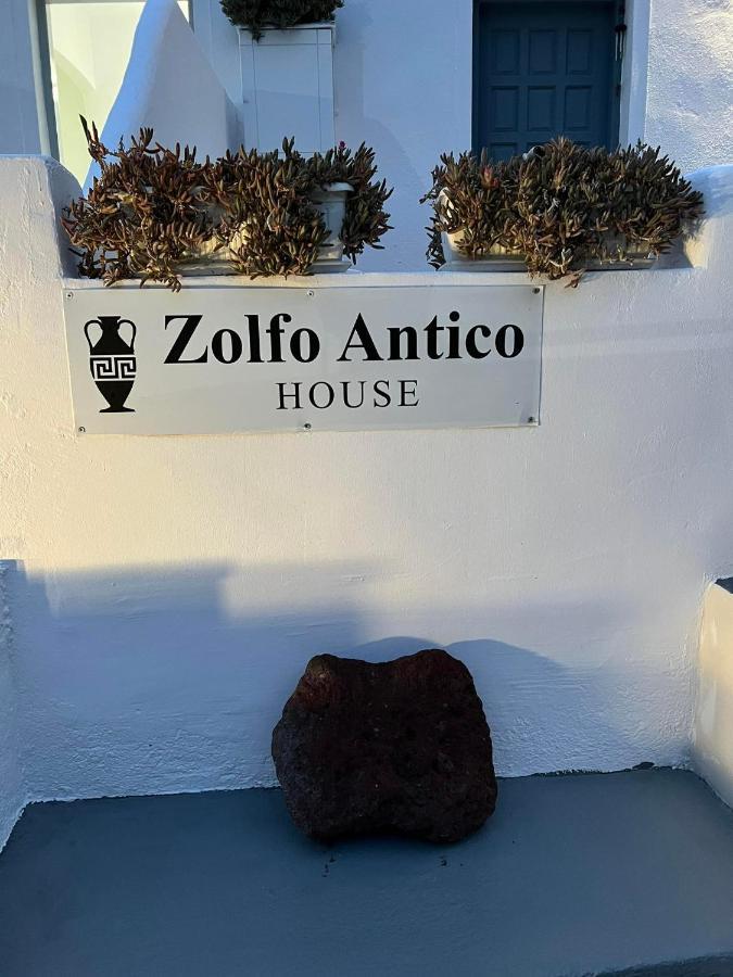 Zolfo Antico Beach Apartment Perissa Kültér fotó