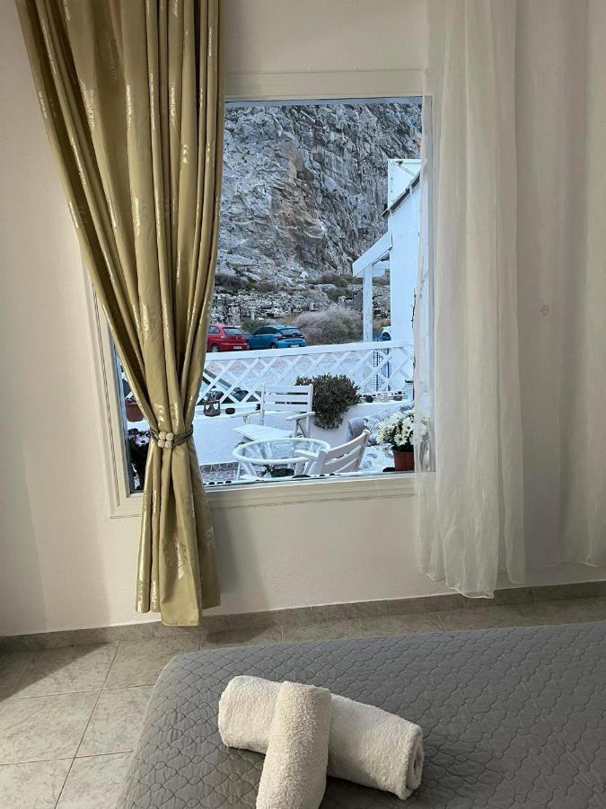 Zolfo Antico Beach Apartment Perissa Kültér fotó